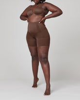 SPANXsculptâ„¢ OnCore Mid-Thigh Short | Chestnut Brown